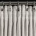 Zasłona stalowa z szenilowej tkaniny 140x270 cm  taśma - MEGI Eurofirany