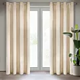 Zasłona beżowa z ekskluzywnego matowego welwetu 140x250 cm przelotka RIA Diva Line Eurofirany