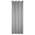 Zasłona stalowa w stylu eko 140x260 cm przelotka SANDI Eurofirany
