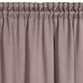 Zasłona pudrowy róż zaciemniająca o strukturalnym wzorze 130x300 cm taśma CARLO Eurofirany