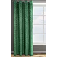 Zasłona zielona wytłaczana z tkaniny welwetowej 140x250 cm przelotka ELIEN Design 91 Eurofirany