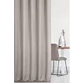 Tkanina zasłonowa z melanżem o strukturalnym wzorze Eurofirany