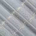 Tkanina firanowa miękka, półprzezroczysta etamina, zdobiona  haftem,Eurofirany