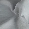 Poszewka szyta srebrna z miękkiej tkaniny o naturalnym splocie w stylu ekologicznym