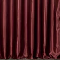 Zasłona szyta na taśmie fala bordowa z jednokolorowej gładkiej tkaniny