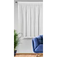 Firana biała z lekkiej tkaniny szyfonowej z delikatnym połyskiem 295x160 cm taśma ARLETA Eurofirany