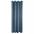 Zasłona granatowa z dodatkiem lśniącej nici z welwetu 140x270 cm przelotka CLARISA Diva Line Eurofirany