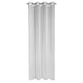 Firana biała z gładkiej etaminy 140x250 cm przelotka SANDRA Eurofirany