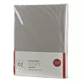 Prześcieradło z gumką 220x200 cm z mikrowłókna kolor jasnoszary 90 g/m2 SOFT Design 91 Eurofirany