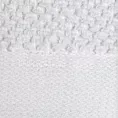 Ręcznik kąpielowy 50x90 cm bawełniany kolor biały o ryżowej strukturze 550 g/m2 RISO Eurofirany