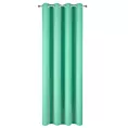 Zasłona miętowa gładka, matowa 140x250 cm przelotka ADORE Design 91 Eurofirany