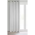 Zasłona srebrna z tkaniny szenilowej 135x250 przelotka ALETA Eurofirany
