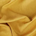 Zasłona szyta na taśmie fala musztardowa z miękkiej tkaniny z efektem melanżu
