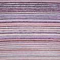 Koc bawełniany 200x220 cm różowo, wrzosowy ze strukturalnym wzorem 3D w pasy AMBER DESIGN 91 Eurofirany