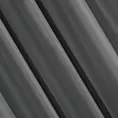 Zasłona grafitowa z matowej gładkiej tkaniny 140x250 cm przelotka RITA Eurofirany