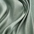 Zasłona szyta na taśmie 5 cm miętowa z tkaniny strukturalnej z delikatnym połyskiem