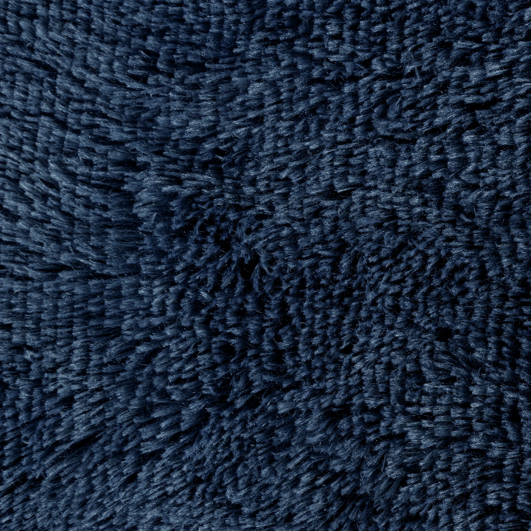 Narzuta na fotel-koc o strukturze miękkiego futra 70x160 cm granatowa TIFFANY DESIGN 91 Eurofirany
