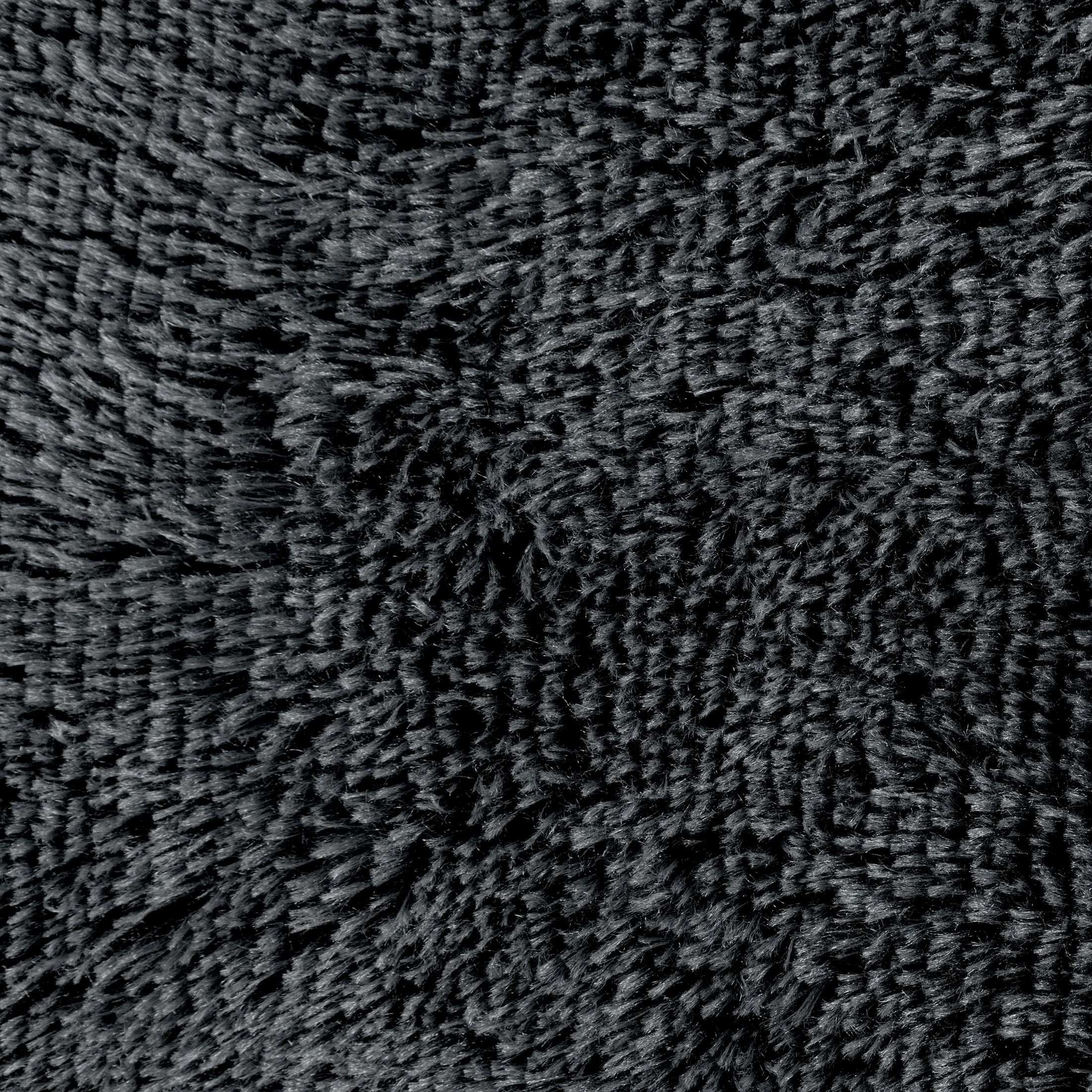 Narzuta na fotel-koc o strukturze miękkiego futra 70x160 cm stalowa TIFFANY DESIGN 91 Eurofirany