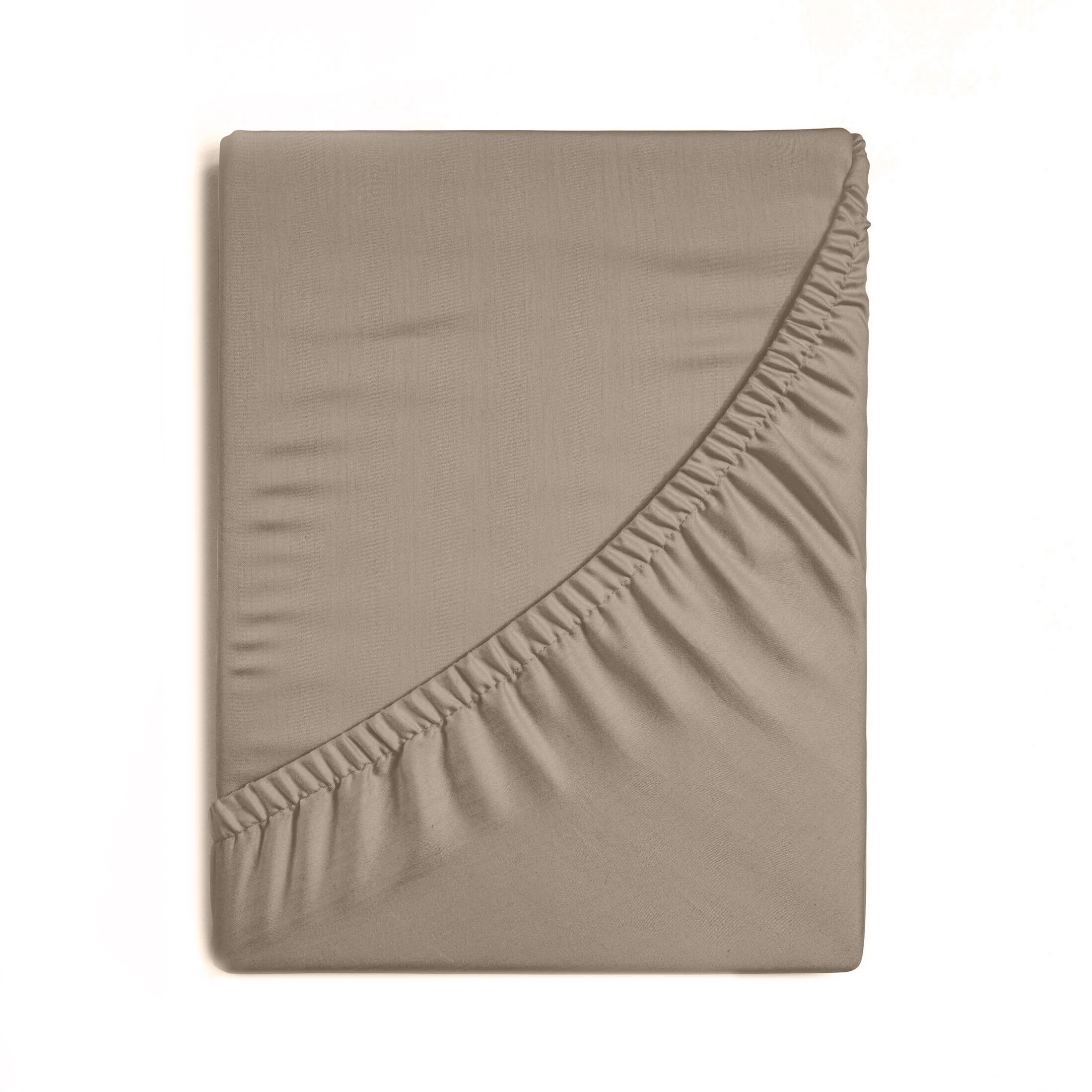 Prześcieradło z gumką 140x200 cm z mikrowłókna kolor beżowy 90 g/m2 SOFT Design 91 Eurofirany