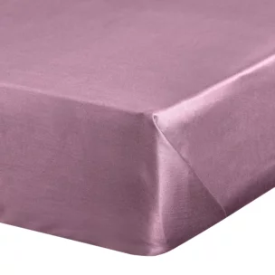 Prześcieradło bez gumki 220x210 cm z satyny bawełnianej kolor ciemnoróżowy 125 g/m2 DINA Diva Line Eurofirany