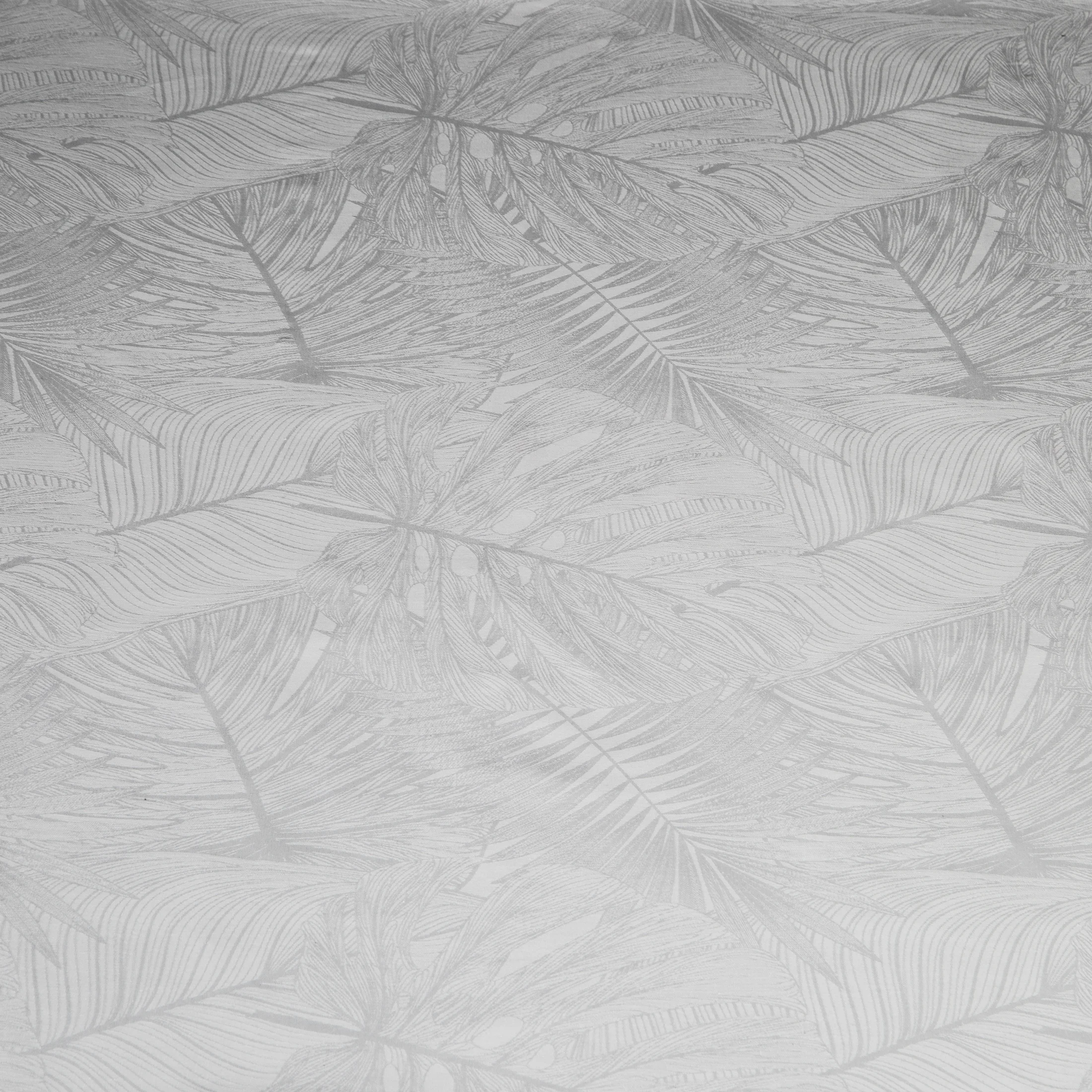Pościel bawełniana 160x200 cm komplet 3 częściowy kolor biały zdobiona żakardowym wzorem DAMASK Eurofirany