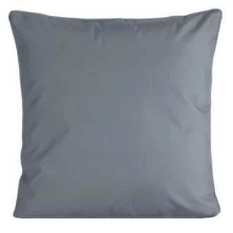 Poszewka na poduszkę 45x45 cm z gładkiej tkaniny wodoodpornej do ogrodu i na taras stalowa GARDEN 5 Eurofirany