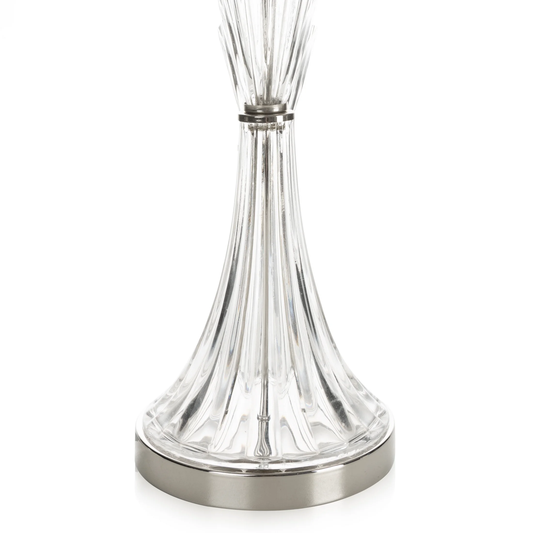 Lampa stołowa REMI z kryształową podstawą Eurofirany