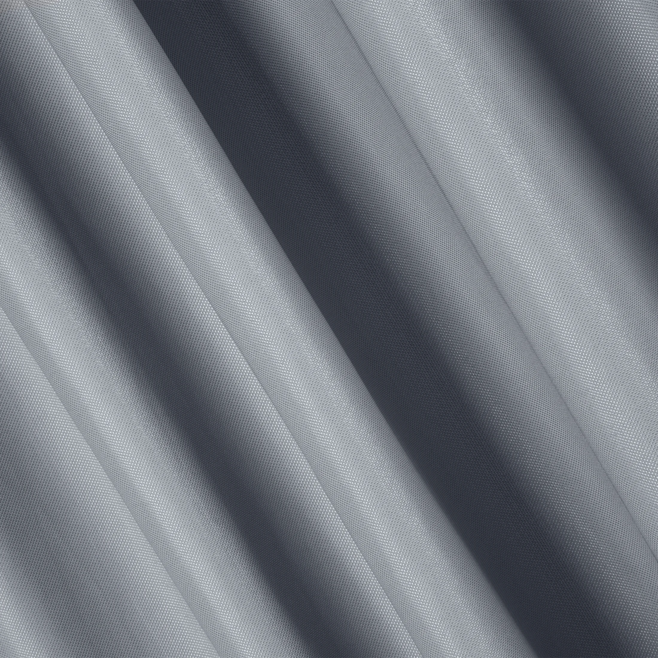 Zasłona srebrna z błyszczącym splotem 140x250 cm przelotka ESSME Eurofirany
