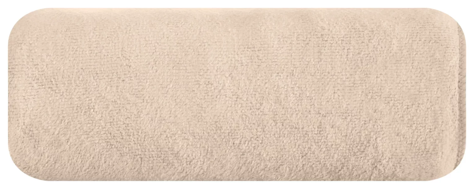 Ręcznik szybkoschnący 80x150 cm z mikrofibry kolor beżowy 380 g/m2 AMY 3 Eurofirany
