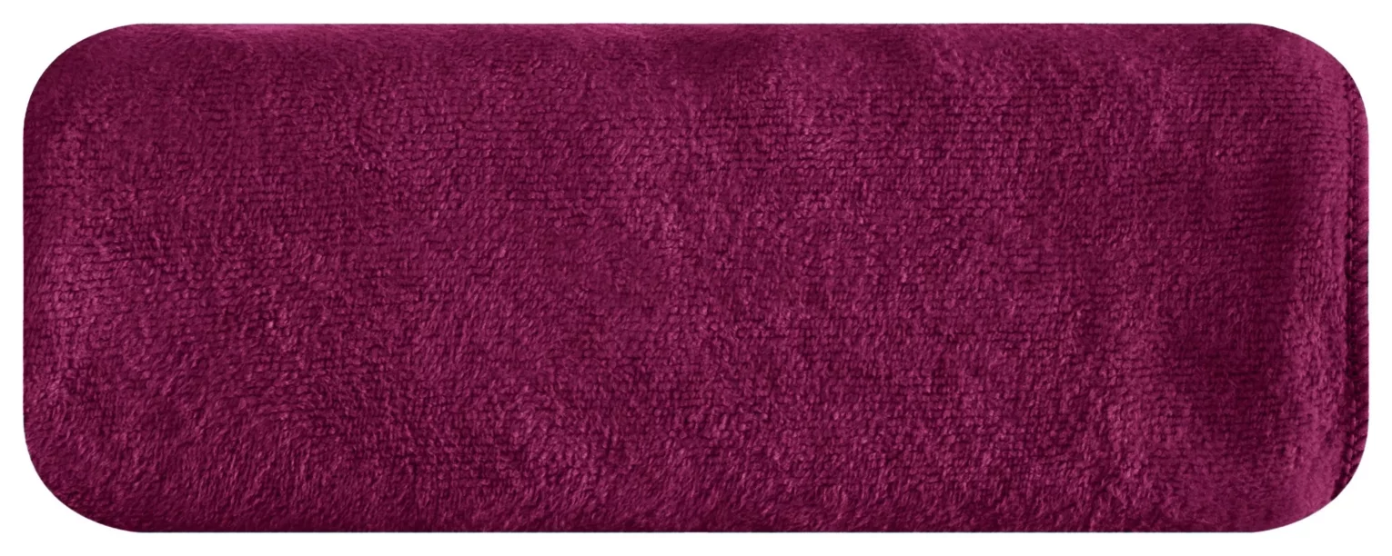 Ręcznik szybkoschnący 80x150 cm z mikrofibry kolor amarantowy 380 g/m2 AMY 3 Eurofirany