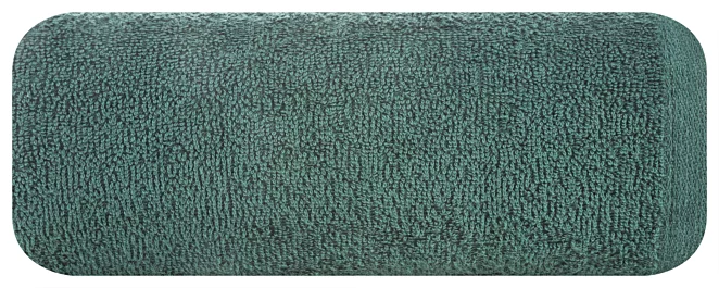 Ręcznik kąpielowy 50x100 cm bawełniany kolor ciemnozielony 400 g/m2 GŁADKI 1 Eurofirany
