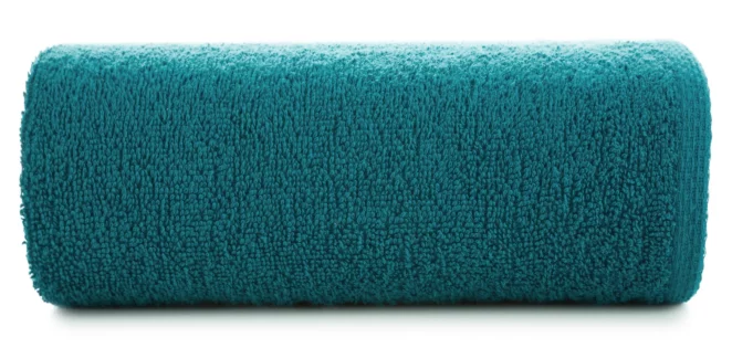 Ręcznik kąpielowy 50x100 cm bawełniany kolor ciemnoturkusowy 400 g/m2 GŁADKI 1 Eurofirany