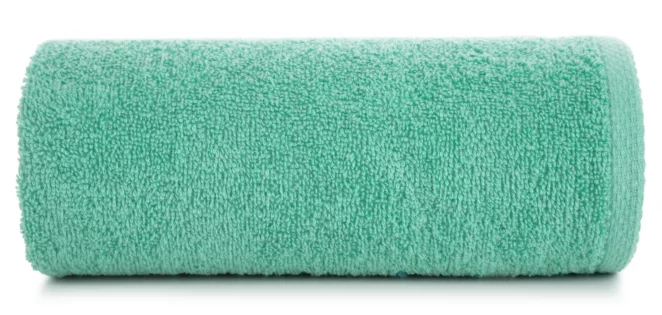 Ręcznik kąpielowy 50x100 cm bawełniany kolor ciemnomiętowy 400 g/m2 GŁADKI 1 Eurofirany