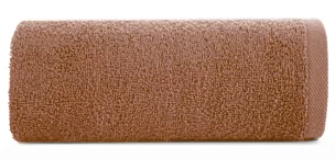Ręcznik do rąk 30x50 cm bawełniany kolor brązowy 500 g/m2 GŁADKI 2 Eurofirany