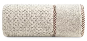 Ręcznik kąpielowy 70x140 cm bawełniany kolor beżowy 540 g/m2 CALEB Eurofirany