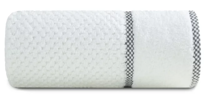 Ręcznik kąpielowy 50X90 cm bawełniany kolor biały 540 g/m2 CALEB Eurofirany