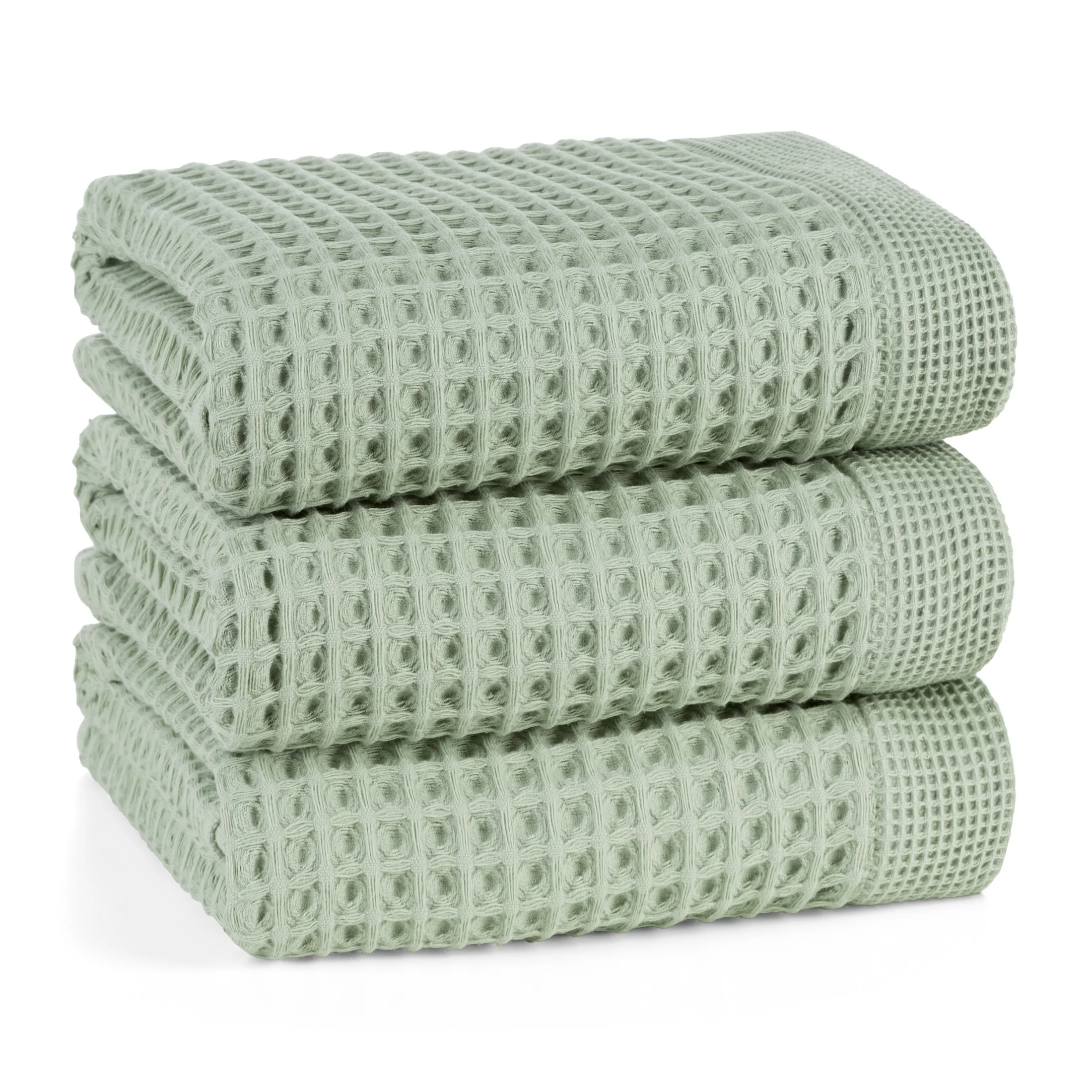 Ręcznik kąpielowy 70x140 cm bawełniany kolor miętowy o charakterystycznej gofrowej strukturze 400 g/m2 MELO Eurofirany