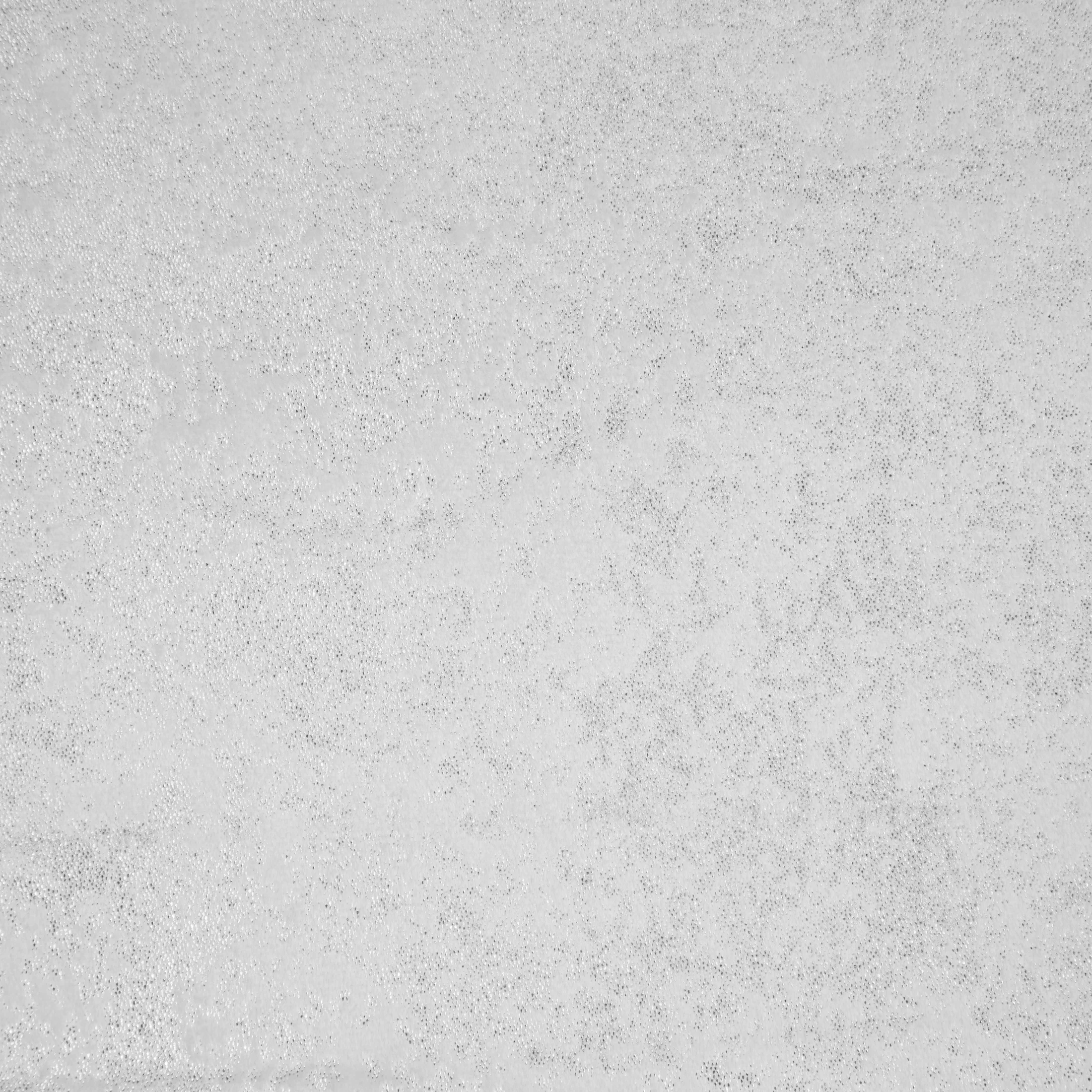 Zasłona biało, srebrna welwetowa z przecieranym błyszczącym nadrukiem 135x270 cm taśma - AVENA Eurofirany