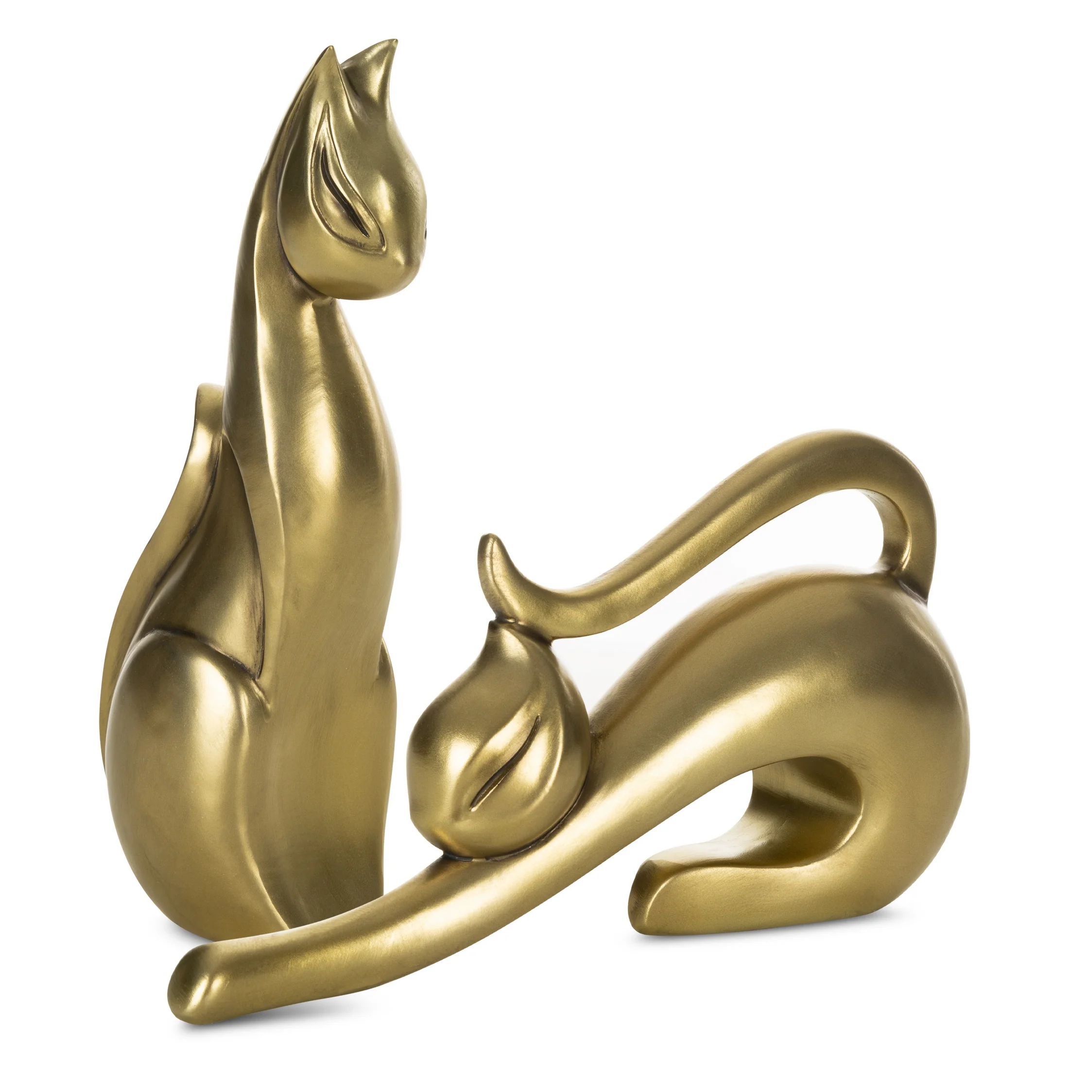 Figurka złota kot 28x7x16 cm KATI Eurofirany