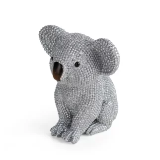 Figurka srebrna Koala o drobnym strukturalnym wzorze ELDO 1 Eurofirany