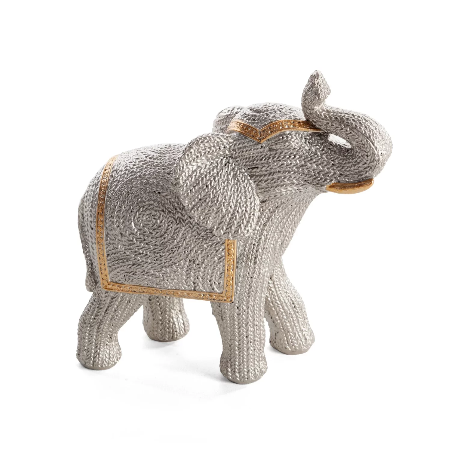 Figurka srebrna słoń 13x6x14 cm VALERI Eurofirany
