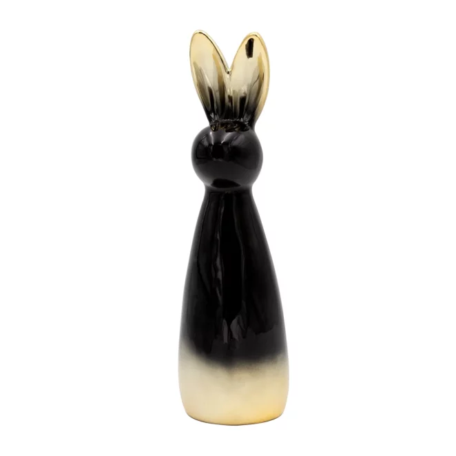 Figurka wielkanocna ZAJĄCZEK z glinki ceramicznej z efektem ombre