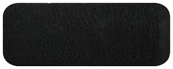 Ręcznik kąpielowy 70x140 cm bawełniany kolor czarny 500 g/m2 GŁADKI 2 Eurofirany