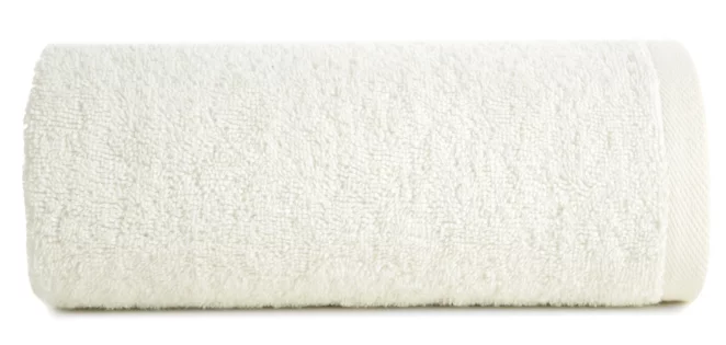 Ręcznik kąpielowy 70x140 cm bawełniany kolor kremowy 500 g/m2 GŁADKI 2 Eurofirany