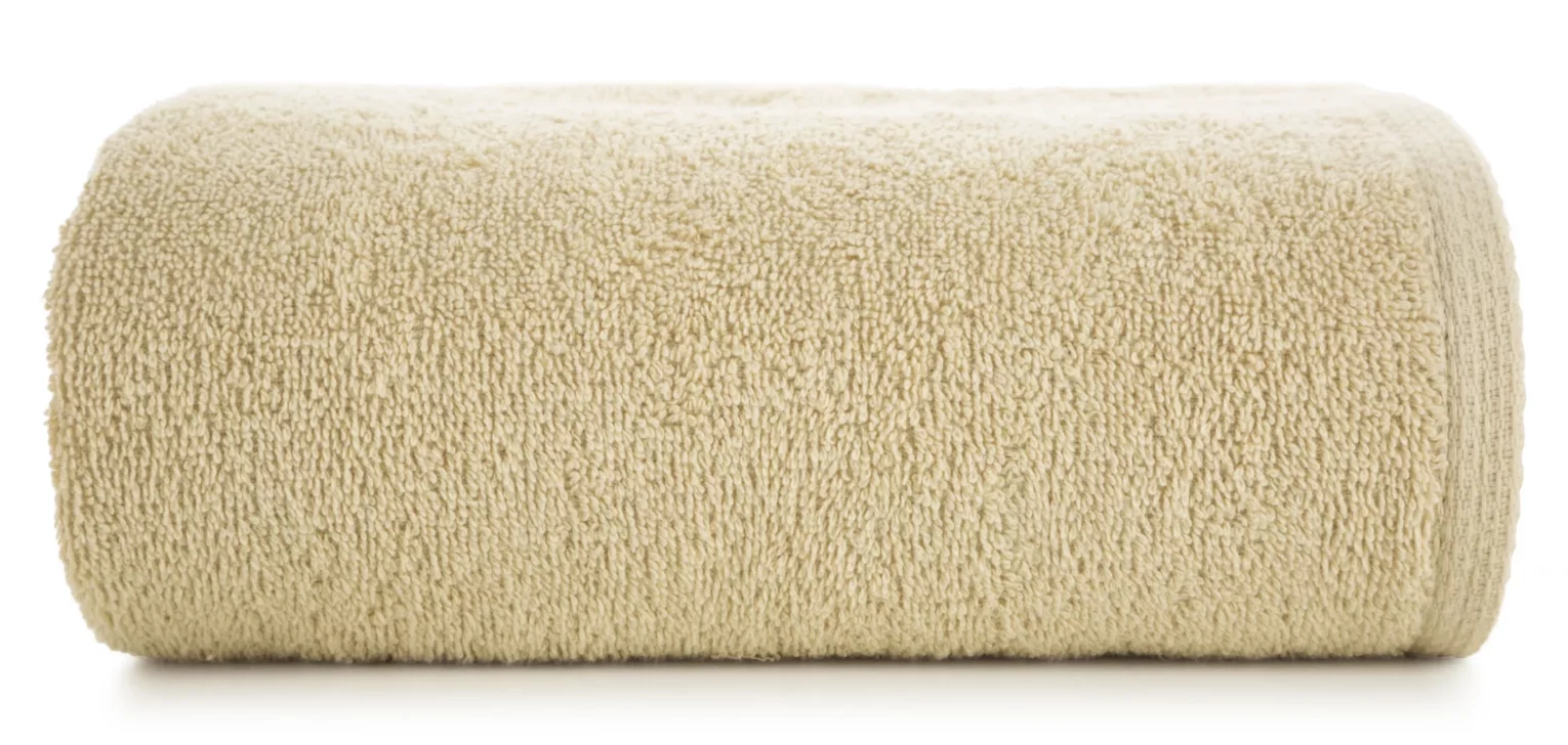 Ręcznik do rąk 30x50 cm bawełniany kolor beżowy 400 g/m2 GŁADKI 1 Eurofirany