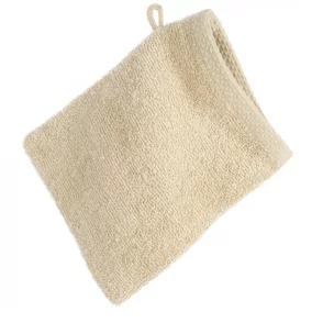 Myjka do kąpieli 16x21 cm bawełniany kolor beżowy 400 g/m2 GŁADKI 1 Eurofirany