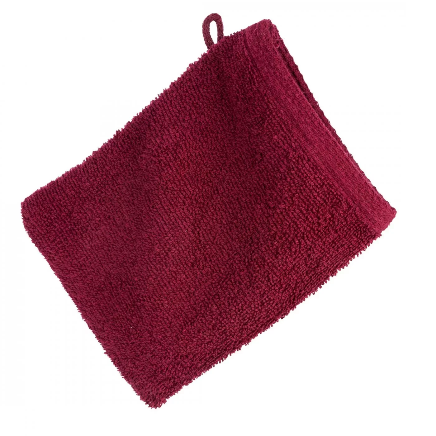 Myjka do kąpieli 16x21 cm bawełniany kolor bordowy 400 g/m2 GŁADKI 1 Eurofirany
