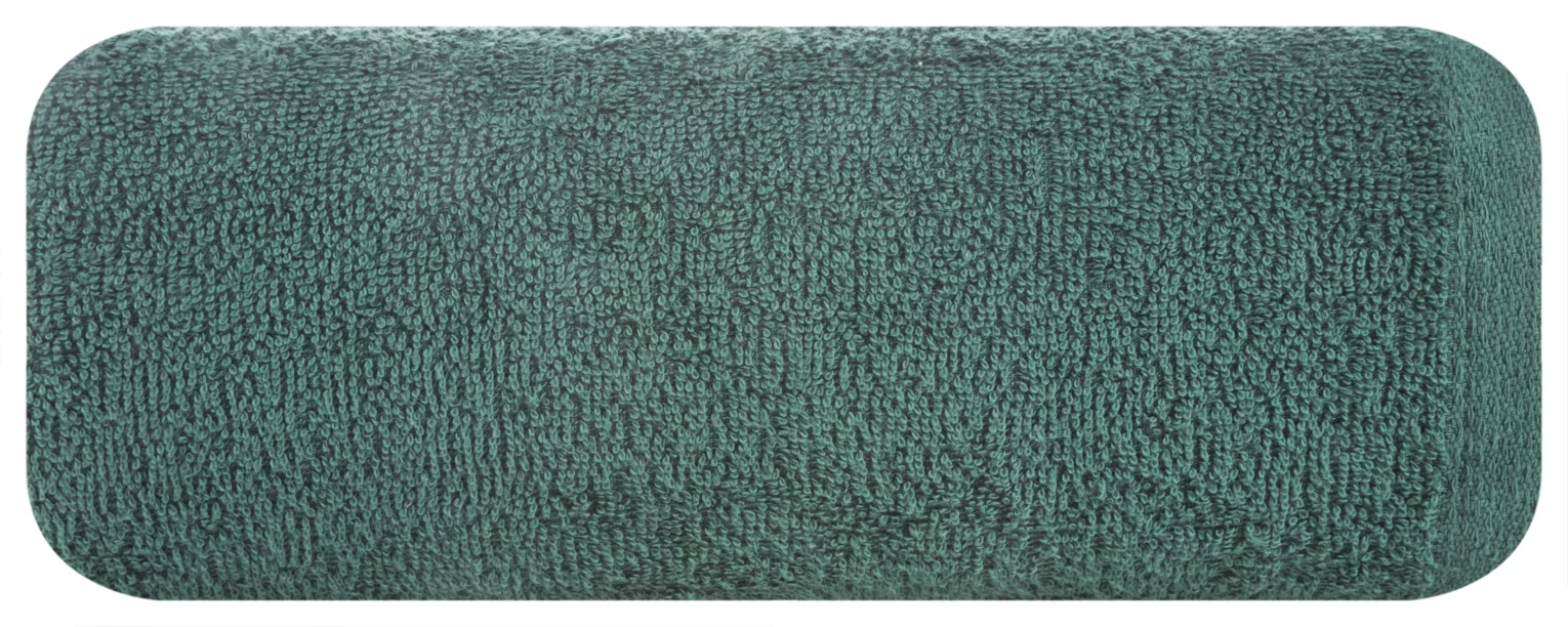 Ręcznik kąpielowy 50x90 cm bawełniany kolor ciemnozielony 400 g/m2 GŁADKI 1 Eurofirany