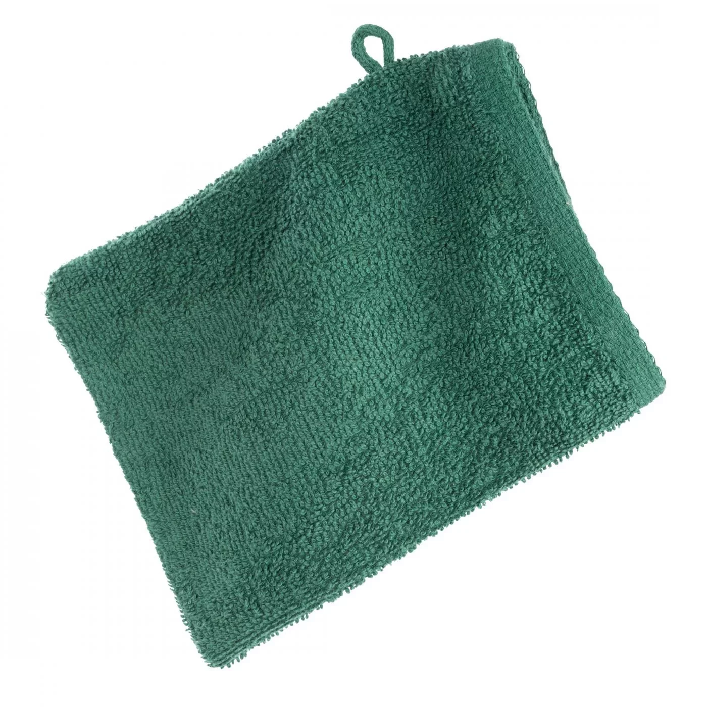 Myjka do kąpieli  16x21 cm bawełniany kolor ciemnozielony 400 g/m2 GŁADKI 1 Eurofirany