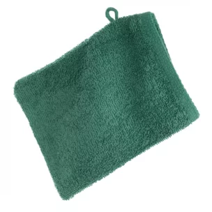 Myjka do kąpieli 16x21 cm bawełniany kolor ciemnozielony 400 g/m2 GŁADKI 1 Eurofirany